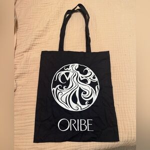 Oribe Large Black and White Graphic Tote